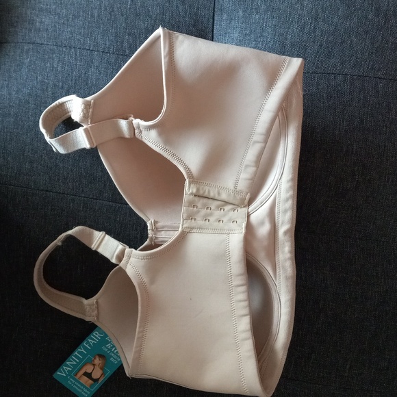 NWT VANITY FAIR Beauty Back Bra 36G Nude Full Figure Wirefree Bra #71380 Padding - Picture 3 of 6